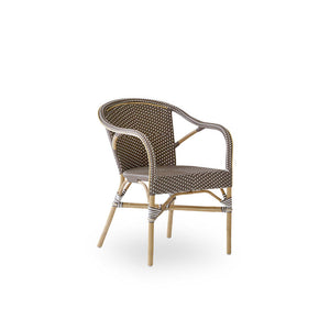 Madeleine Dining Chair Cappuccino with white dots